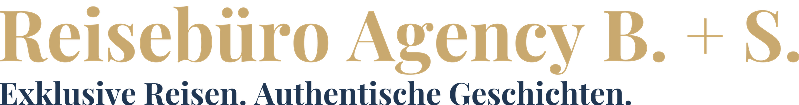 Reisebüro Agency B. + S. Logo